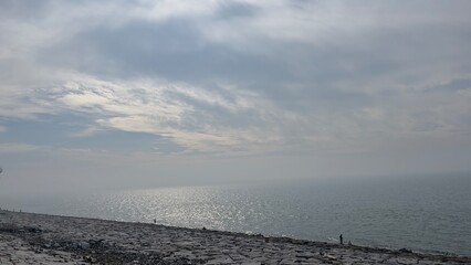 끝없이 보이는 수평선