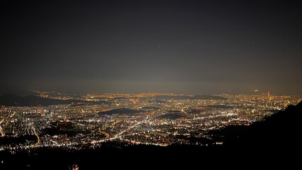 도심의 밤 풍경