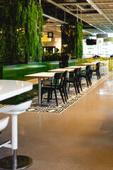 cafe interior,colorful design