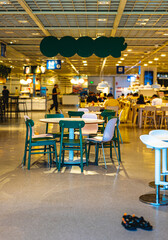 cafe interior,colorful design