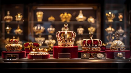 King queen treasure  wealth jewels crowns high quality photo background wallpaper  