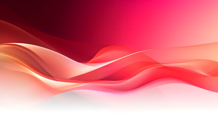 Digital technology red rhythm wavy line abstract graphic poster web page PPT background with generative