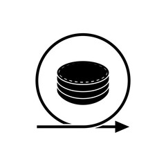 Business Continuity Icon. Sustainable, Cycle. Progress Symbol - Vector.