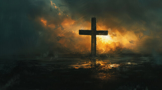 Iconic symbol of Christianity