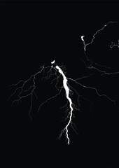 Electric, Thunderstorm, lightning, Overlay, zippers, black and white background design