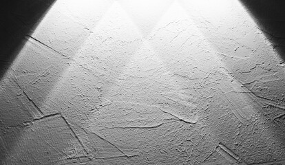 Light backgrounds and textures, white shadows, dark blacks, abstract patterns.