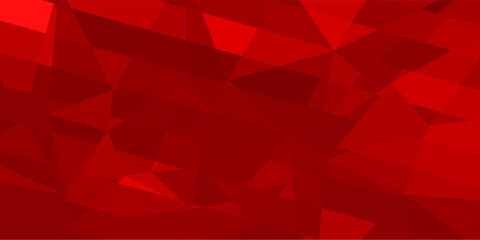 dark red background with triangles