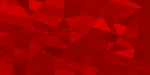 dark red background with triangles