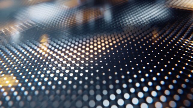 A contemporary certificate template with a grid background and modern typography ideal for recognizing achievements in technology or business.