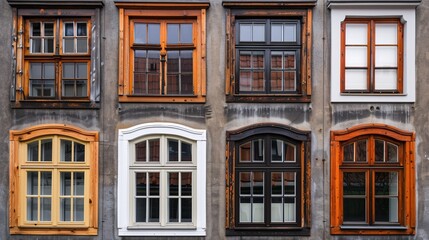 Obraz premium Freshly Painted Windows: A Monthly Maintenance Must-Do Generative AI