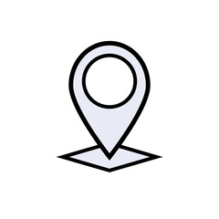 Coordinate Icon. Indicate Position of a Point, Line, or Plane.Positioning, Placement Symbol.
