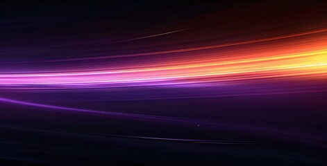 Fototapeta premium Purple Neon Lights in the Dark: A Monthly Event Celebration Generative AI