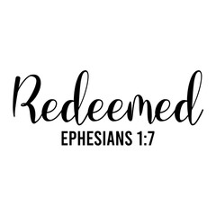 Redeemed Ephesians 1:7