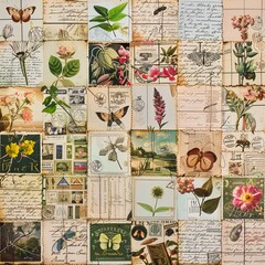 Fototapeta na wymiar Blooming Beauties: A Monthly Calendar of Flower-Inspired Art Generative AI