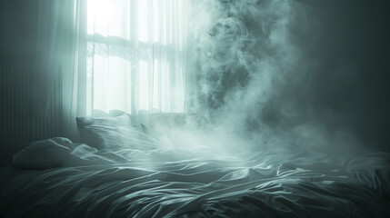 dust in bed room