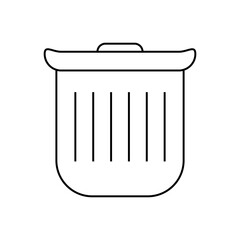 trash bin icon