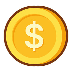 Dollar Coin Icon