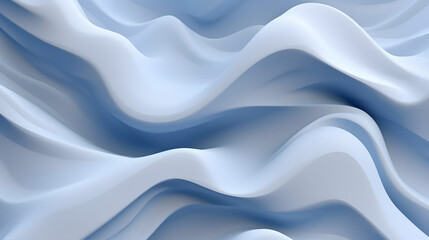 Digital technology 3D curve ice blue abstract graphic poster web page PPT background with generative