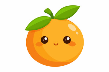 kumquat food vector illustration