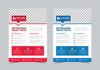 Obraz premium Amazing Corporate Flyer Template | A4 | Print Ready