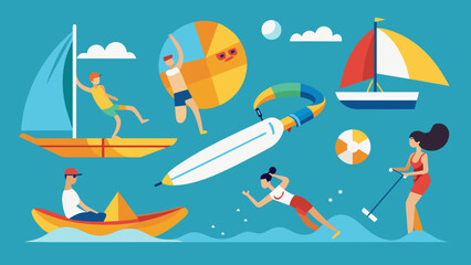 banana boat vector illustration