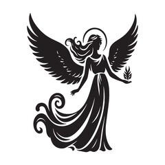 Obraz premium angel with wings