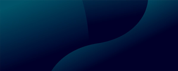 3D blue geometric fluid abstract background. Minimalist modern graphic design element cutout style concept for a banner card or brochure cover