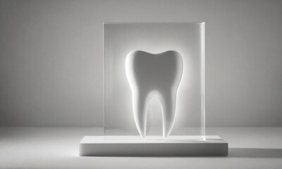 tooth mockup for design decoration
