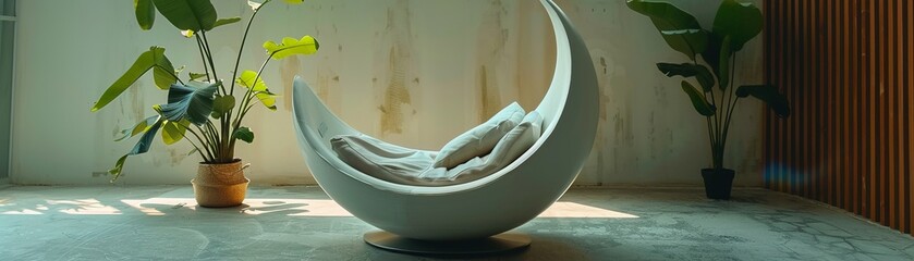 A chair that cradles you to sleep