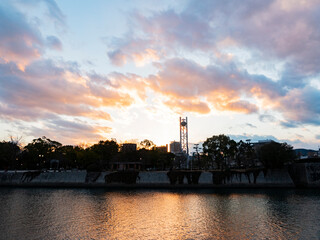 Naklejka premium 広島 原爆ドーム