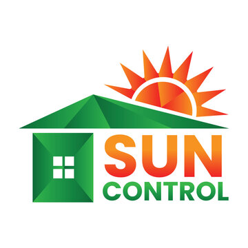 Solar panel brand house logo design free