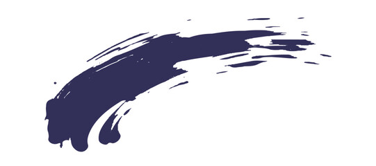 筆の筆跡。デザインマテリアル