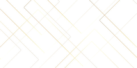 Abstract elegant background white and golden line texture. Abstract white geometric overlapping rectangle pattern abstract futuristic background design. data concept. vector illustration. - obrazy, fototapety, plakaty