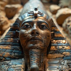 mummies in sarcophagus ancient egypt