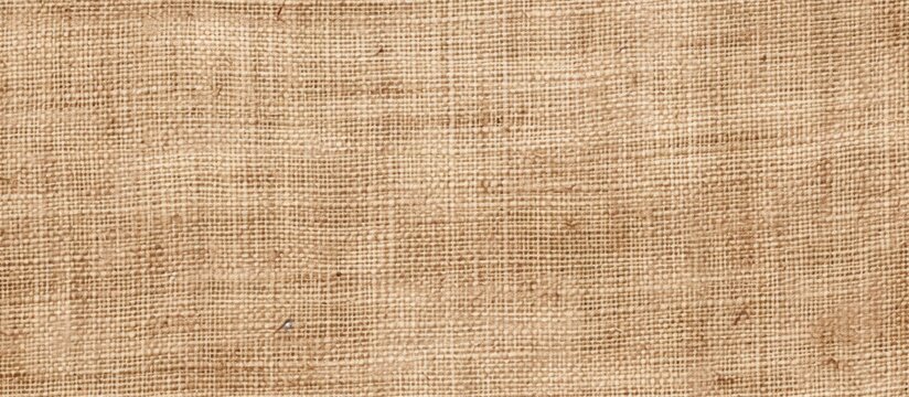 Detailed close-up image showing a piece of burlock cloth with a rough texture and a small hole in the fabric
