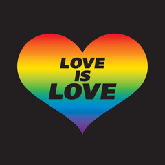 Pride, lgbt poster design, lgbt rainbow symbol, vector illustration