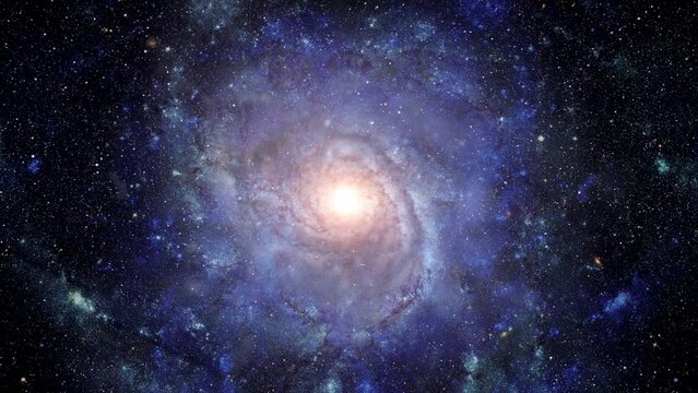 Spinning Spiral Galaxy Power