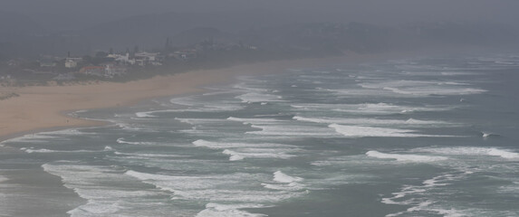 Wilderness auf der Garden Route mit Sandstrand in Südafrika 