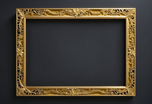 Japanese style frame with gold leaf and Japanese paper colorful background