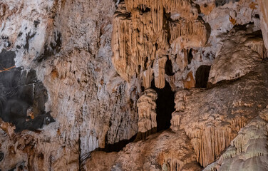 Abstrakt Cango Caves ist ein Höhlensystem bei Oudtshoorn Südafrika