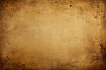 Naklejka premium Rustic old brown paper background for writing text in vintage retro style.ai generative