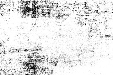 Grunge background of black and white. Abstract illustration texture of cracks, chips, dot