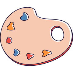 Painting Art Equipment Illustration