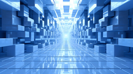 Obraz premium digital transmission channel abstract graphic poster web page PPT background