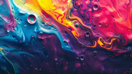 Vibrant abstract art splash, colorful creativity, inspiring background