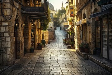 Fototapeta na wymiar Jerusalem's Old City