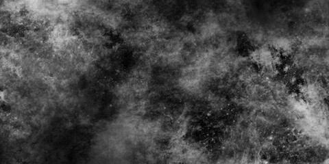 Black grunge texture. Abstract black watercolor background. Abstract painting with distressed texture. Black and white wall texture.