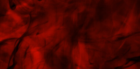 red smoke abstract background. Mystical swirling smoke rolling low across the ground. Abstract background of chaotically mixing puffs of smoke on a dark background.  