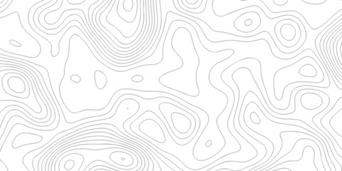 Fototapeta na wymiar Abstract pattern with lines. Geographic contour map and topographic contours map background. Topographic line map background.