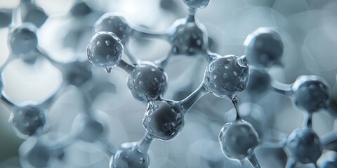Texture of an atomic biological molecule. structure molecule background. Molecular DNA